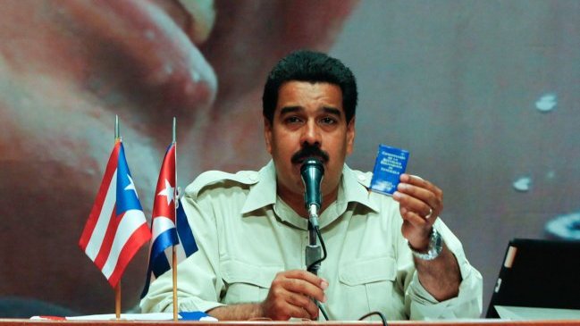 Maduro reconoció que 