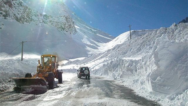 MOP reabrió el paso fronterizo Los Libertadores