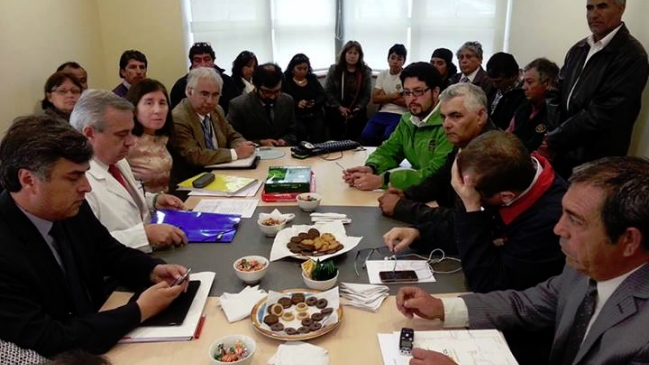 Mañalich llegó a Tocopilla: Ojalá podamos llegar a acuerdos