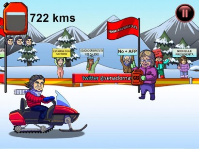 Alejandro Navarro lanza videojuego en donde maneja motos