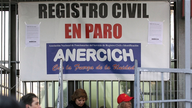 Funcionarios del Registro Civil advirtieron eventual 