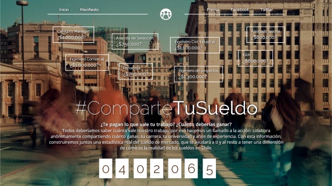 El proyecto que quiere saber cuánto quieren ganar los chilenos