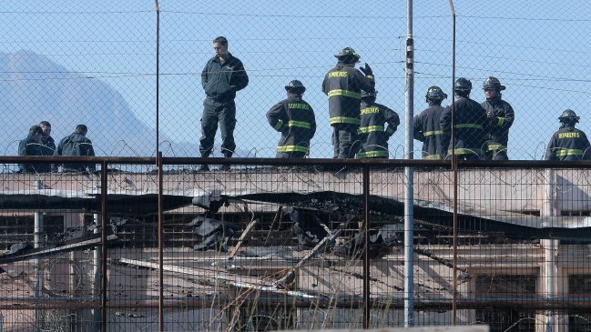 Partió reubicación de internos tras incendio en cárcel de Quillota