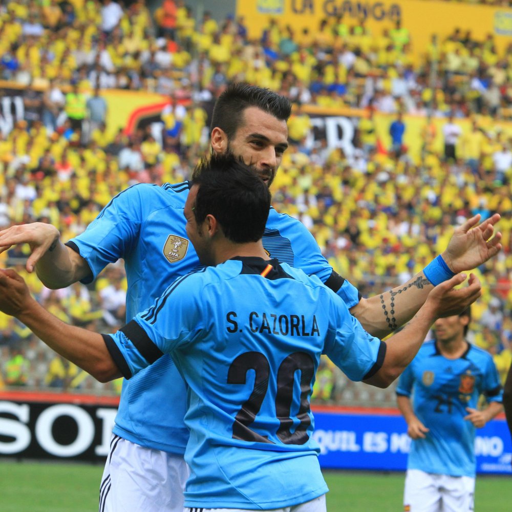 España batió con comodidad a Ecuador en amistoso jugado en Guayaquil