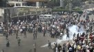 El violento desalojo de partidarios de Mursi en plazas de El Cairo