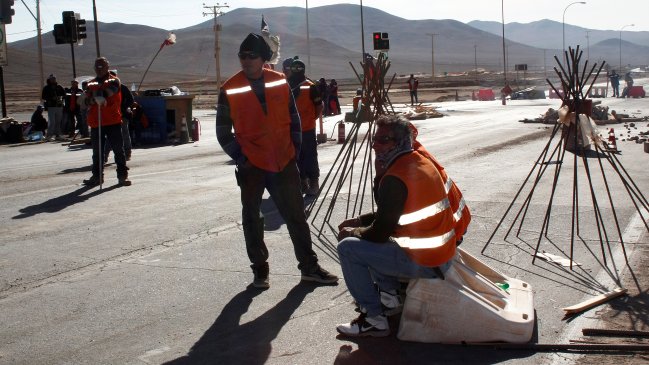 Sindicato de Minera Escondida finalizó paro sin alcanzar acuerdo
