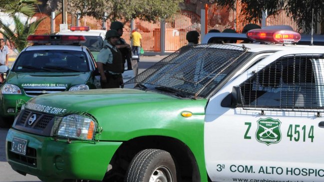 Masivo operativo de Carabineros terminó con 140 detenidos