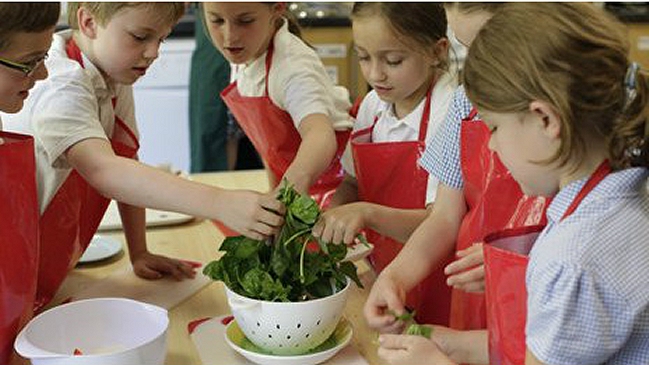 Trucos para tentar a los niños con la comida sana