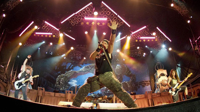 Iron Maiden retornará a Chile con 15 toneladas de equipos