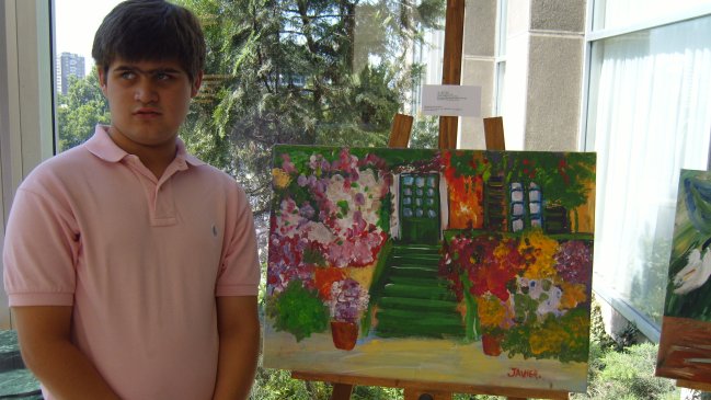 Fundación Credere subasta cuadros de sus alumnos