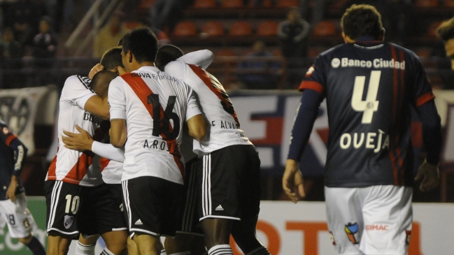 River Plate celebró a domicilio ante San Lorenzo por Copa Sudamericana