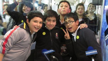 Nicolás Lampre, Vicente Sánchez, Leandro Valdés, Mario Moraga