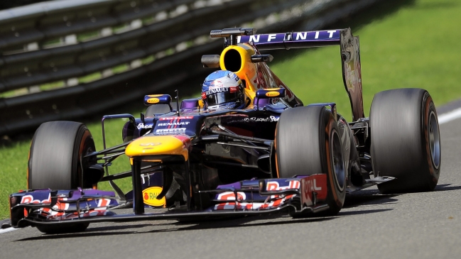 Red Bull marcó distancia en jornada de ensayos en Spa-Francorchamps