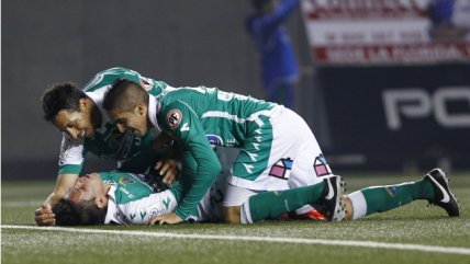 Bryan Carrasco abrió la cuenta para Audax ante Cobreloa en La Florida