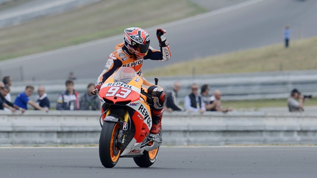 Marc Márquez conquistó su cuarto Gran Premio consecutivo en MotoGP