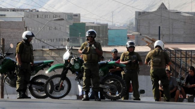 Carabineros reveló lista de los 100 delincuentes más reincidentes