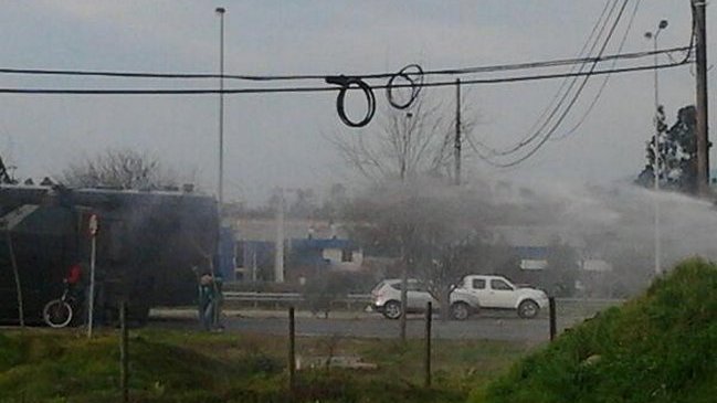 Manifestantes se tomaron la Ruta 68 a la altura de Casablanca
