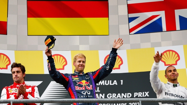 Las clasificaciones de la Fórmula 1 tras el Gran Premio de Bélgica