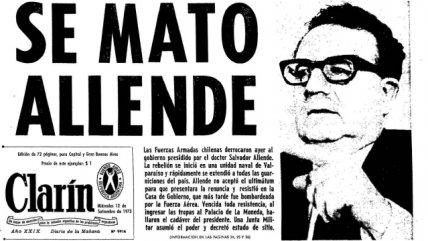   Chile en las portadas de Clarín 