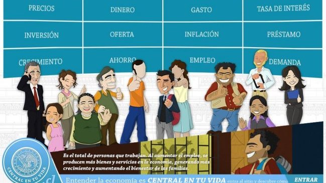 Banco Central lanzó sitio para educar de su quehacer a la población
