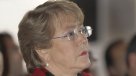 Michelle Bachelet valoró el \