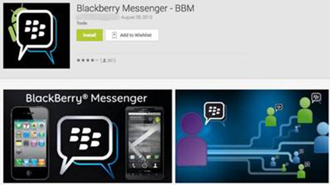 Kaspersky alerta sobre aplicación falsa de Blackberry Messenger