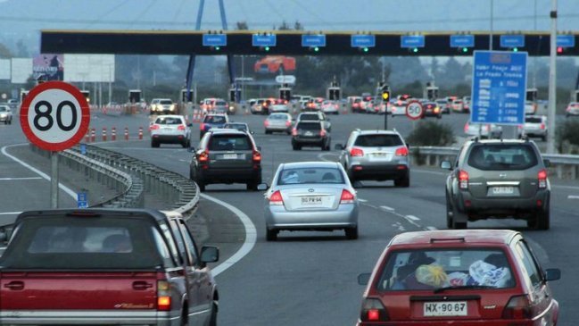 Concesionaria recomienda no salir de Santiago el 17 y 18 de septiembre