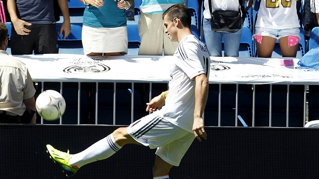 Gareth Bale en su llegada a Real Madrid: 