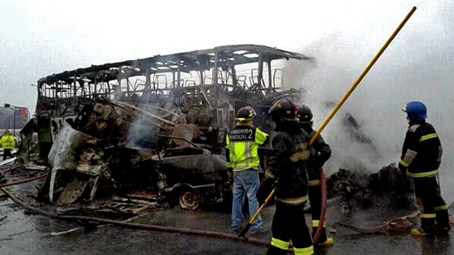 Fiscalía investiga cuasi delito de homicidio en accidente de Ruta 5 Sur