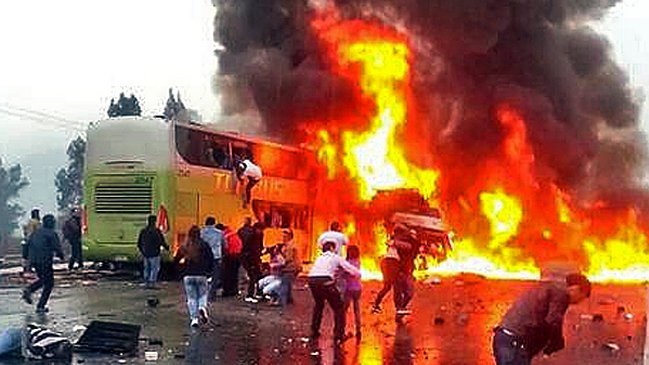 Accidente en Angostura: Chofer de camión sigue en riesgo vital