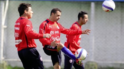 Sampaoli volvió a trabajar con línea de cuatro defensas pensando en Venezuela