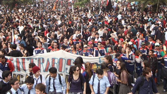 La nueva marcha nacional por la educación