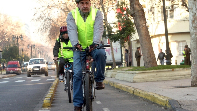 Santiago tendrá red de ciclovías de 800 kilómetros en 2020