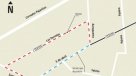 Mira los mapas de los desvíos del Transantiago en Peñalolén y Estación Central