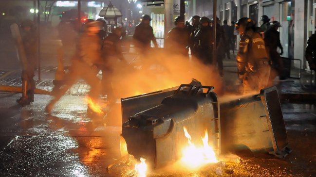 Incidentes por conmemoración de los 40 años del golpe