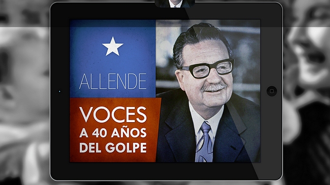 Lanzan aplicación con el último discurso de Allende  