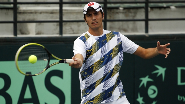 Paul Capdeville abrirá la serie de Copa Davis ante República Dominicana