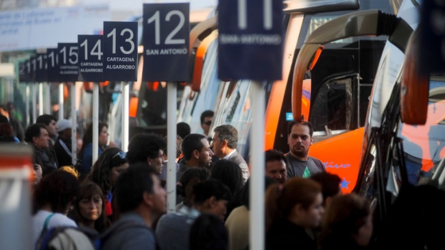 Los cortes de tránsito por la salida de buses en Estación Central