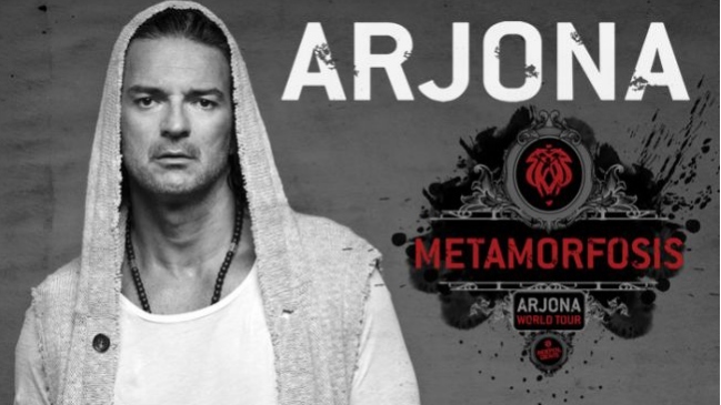 Arjona lleva al cine su gira Metamorfosis