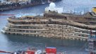 El Costa Concordia fue enderezado 21 meses después del naufragio