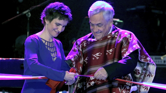 Piñera y Tohá encabezaron inauguración de las fondas en el Parque O'Higgins