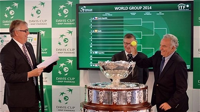Las llaves del Grupo Mundial de la Copa Davis 2014