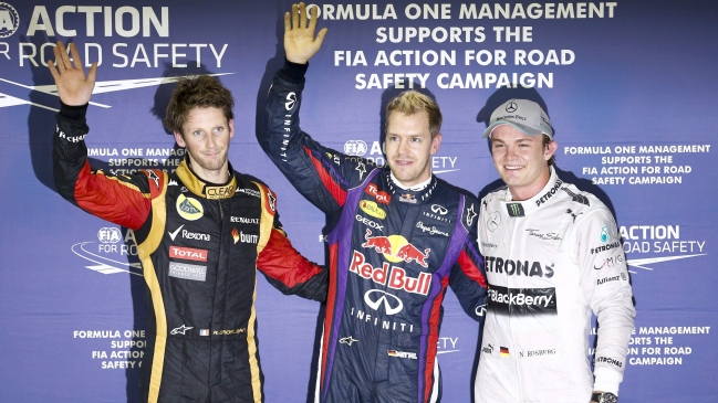 Sebastian Vettel consiguió su segunda pole consecutiva en el GP de Singapur