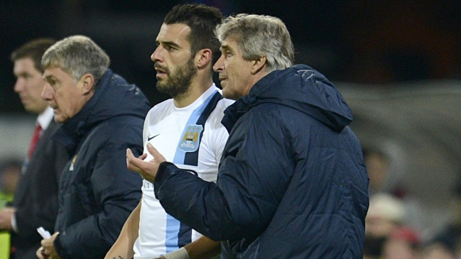 Manuel Pellegrini disputará su primer clásico de Manchester