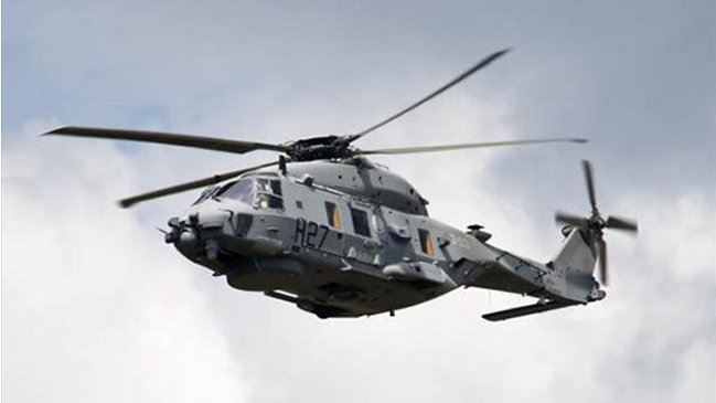 Helicóptero de Armada de EE.UU. se estrelló en Mar Rojo