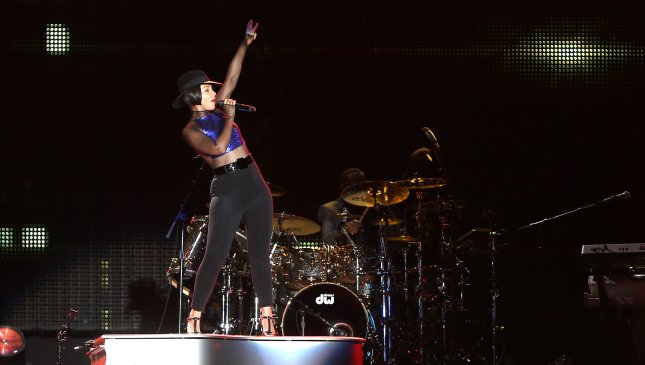 Alicia Keys alista últimos detalles para su debut en Chile