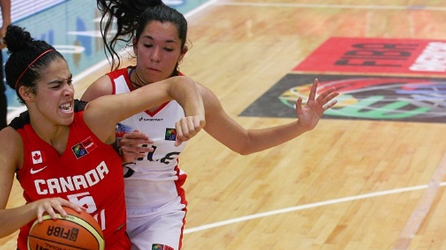 Chile se inclinó ante Canadá en el Premundial de baloncesto de México