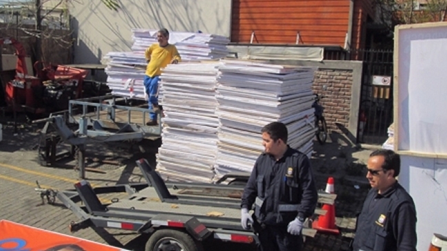 Providencia anunció retiro de propaganda electoral