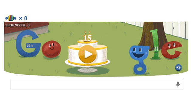 Google regresa a sus orígenes en su decimoquinto cumpleaños
