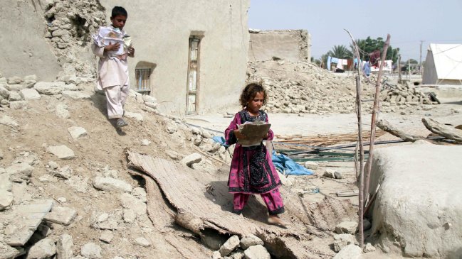 Nuevo sismo sacude a Pakistán cuatro días después del terremoto